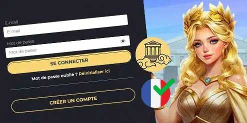 Créer son compte et se connecter à Olympe Casino en ligne - aperçu Créer son compte et se connecter à Olympe Casino en ligne - aperçu