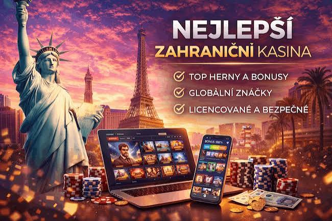Zahraniční kasina online Vše, co potřebujete vědět o online hazardu