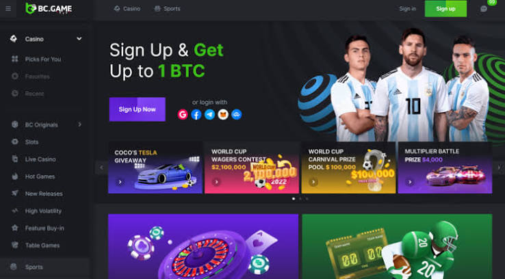 BC.Game Casino and Sportsbook A Comprehensive Guide